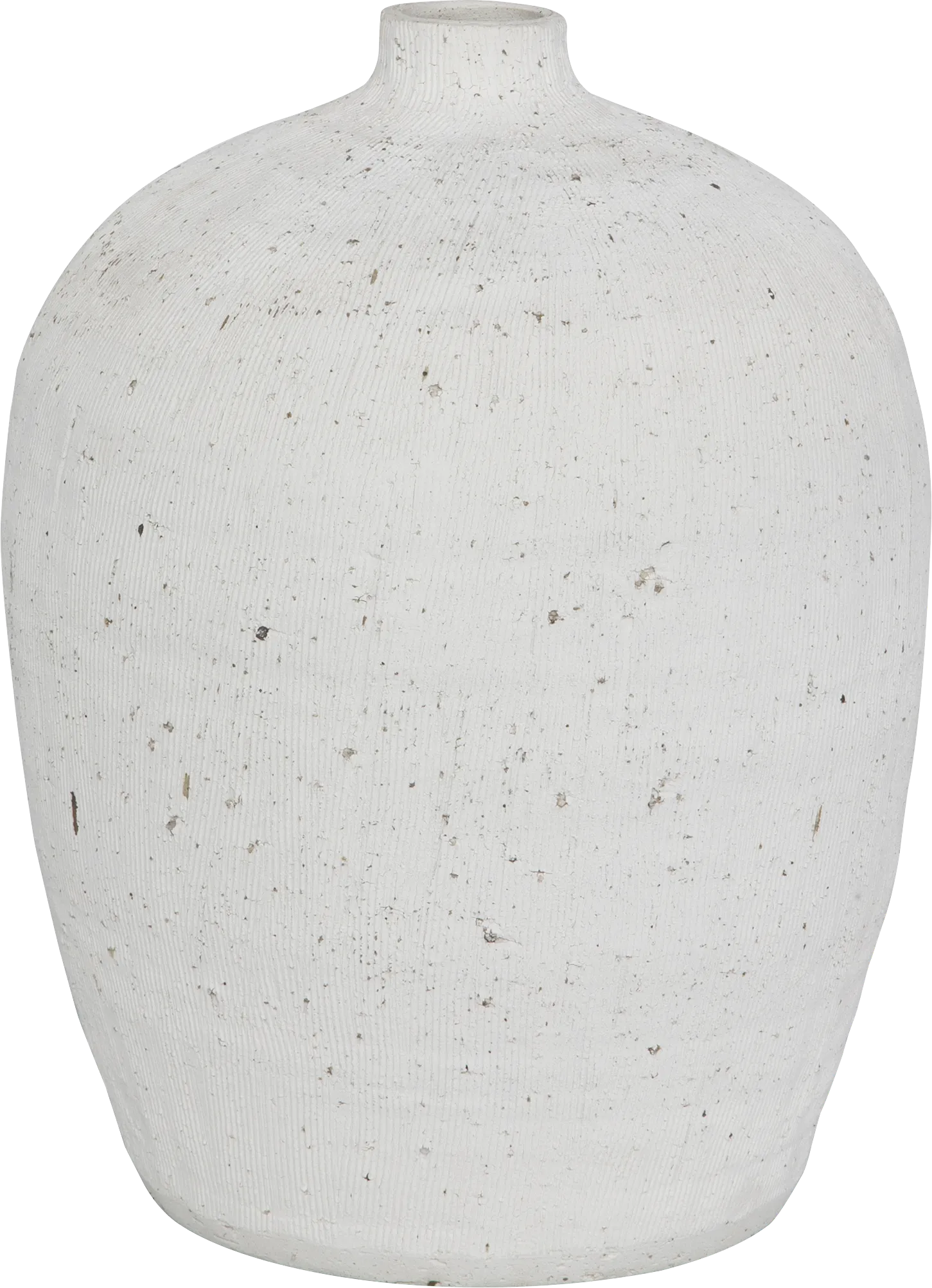 Galvan White Medium Vase