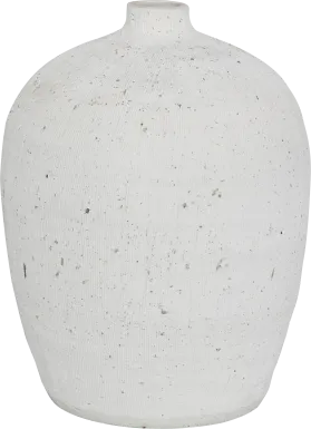 Galvan White Medium Vase