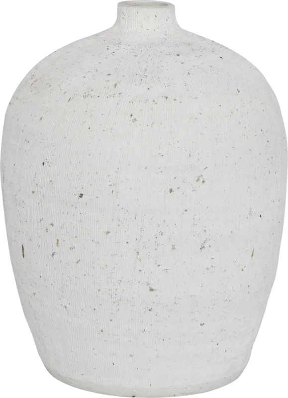 Galvan White Medium Vase