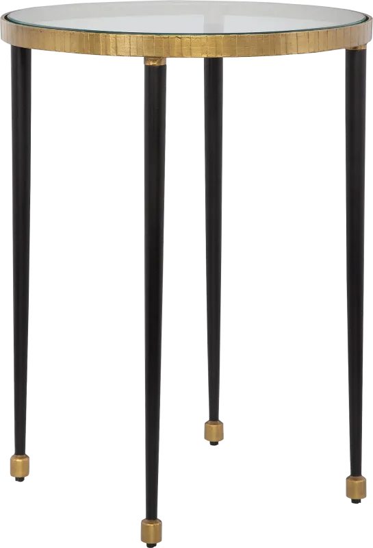 Fako Black Accent Table