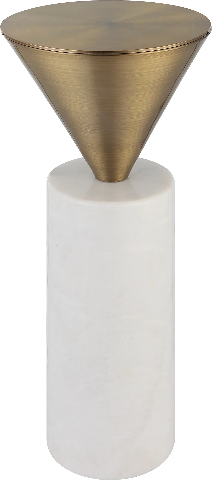 Geldus Brass Accent Table - Image 1