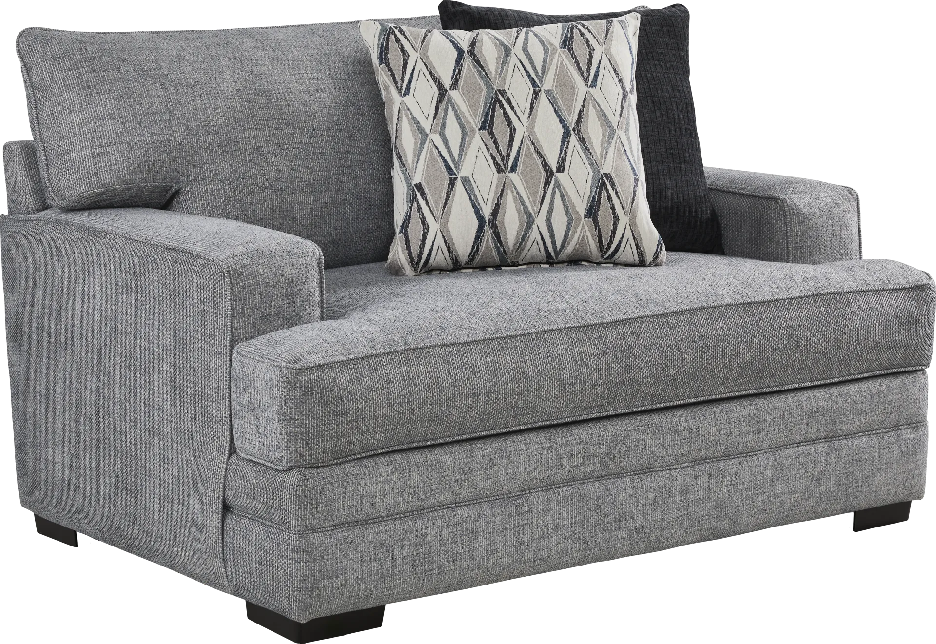 Morgan Falls Blue 8 Pc Living Room - Image 7