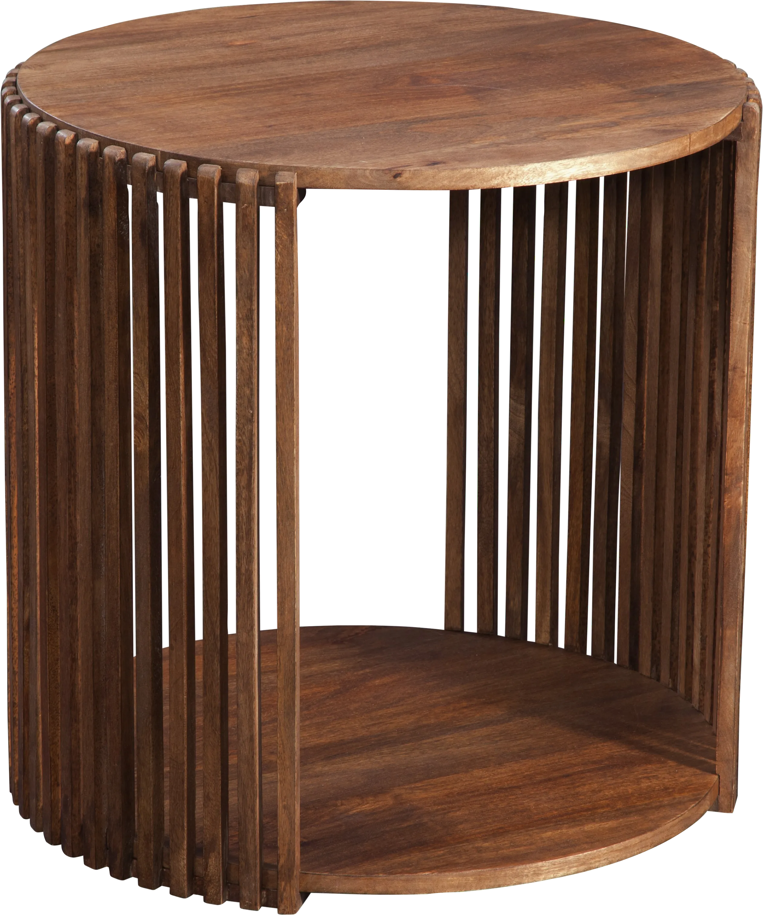 Munia Brown End Table - Thumbnail - Image 1