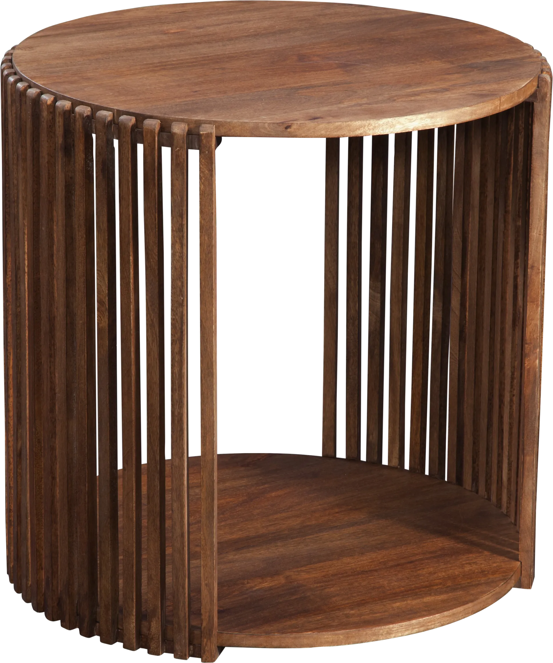 Munia Brown End Table - Image 1