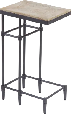 Benga Brown Chairside Table