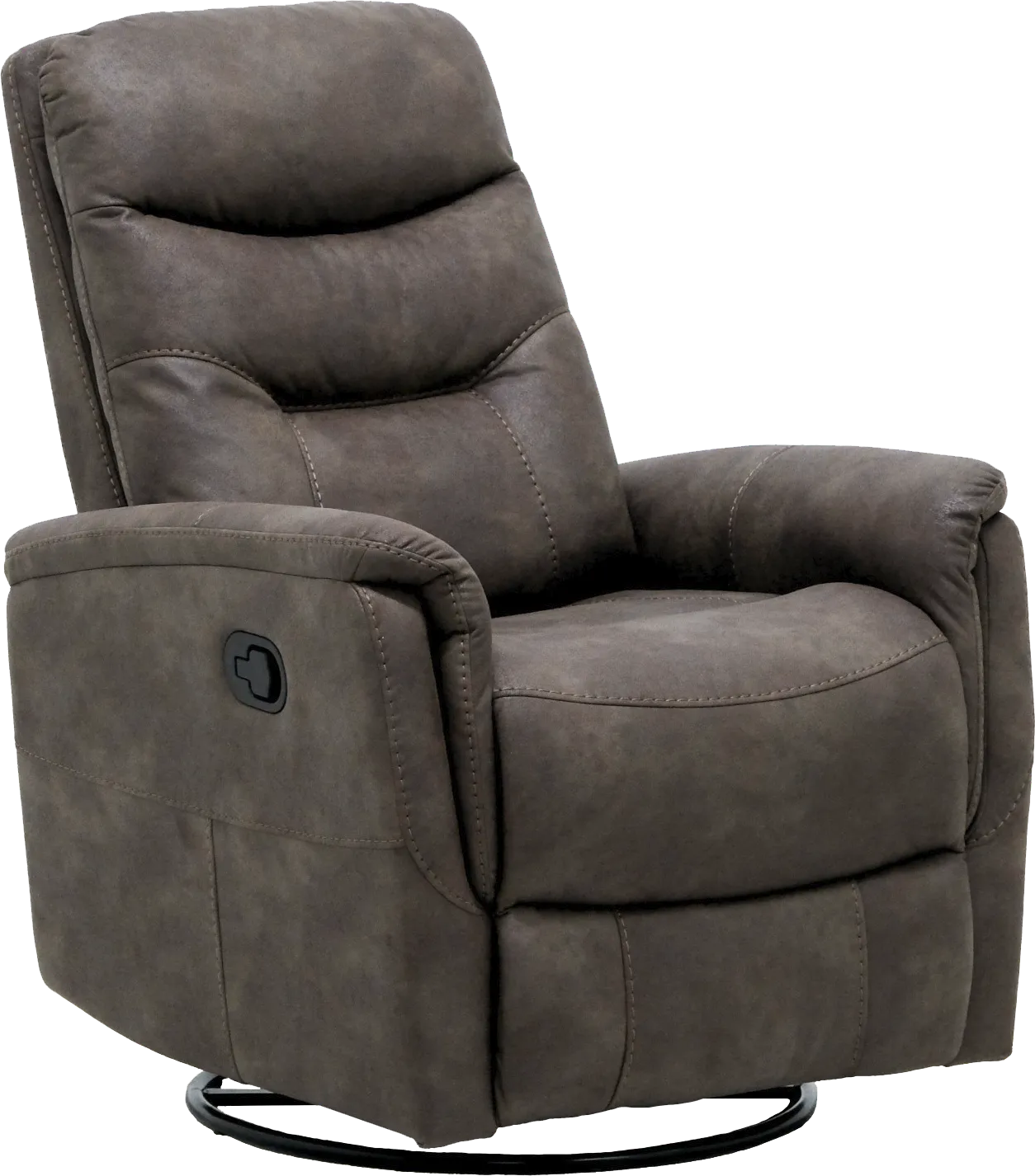 Chierii Brown Glider Recliner - Thumbnail - Image 1