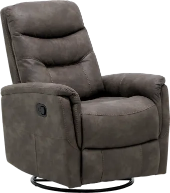 Chierii Brown Glider Recliner