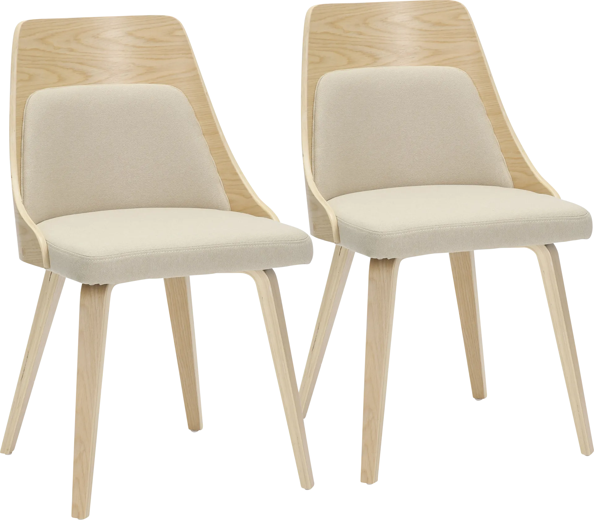 Kirkleigh I Cream Side Chair, Set of 2 - Image 1