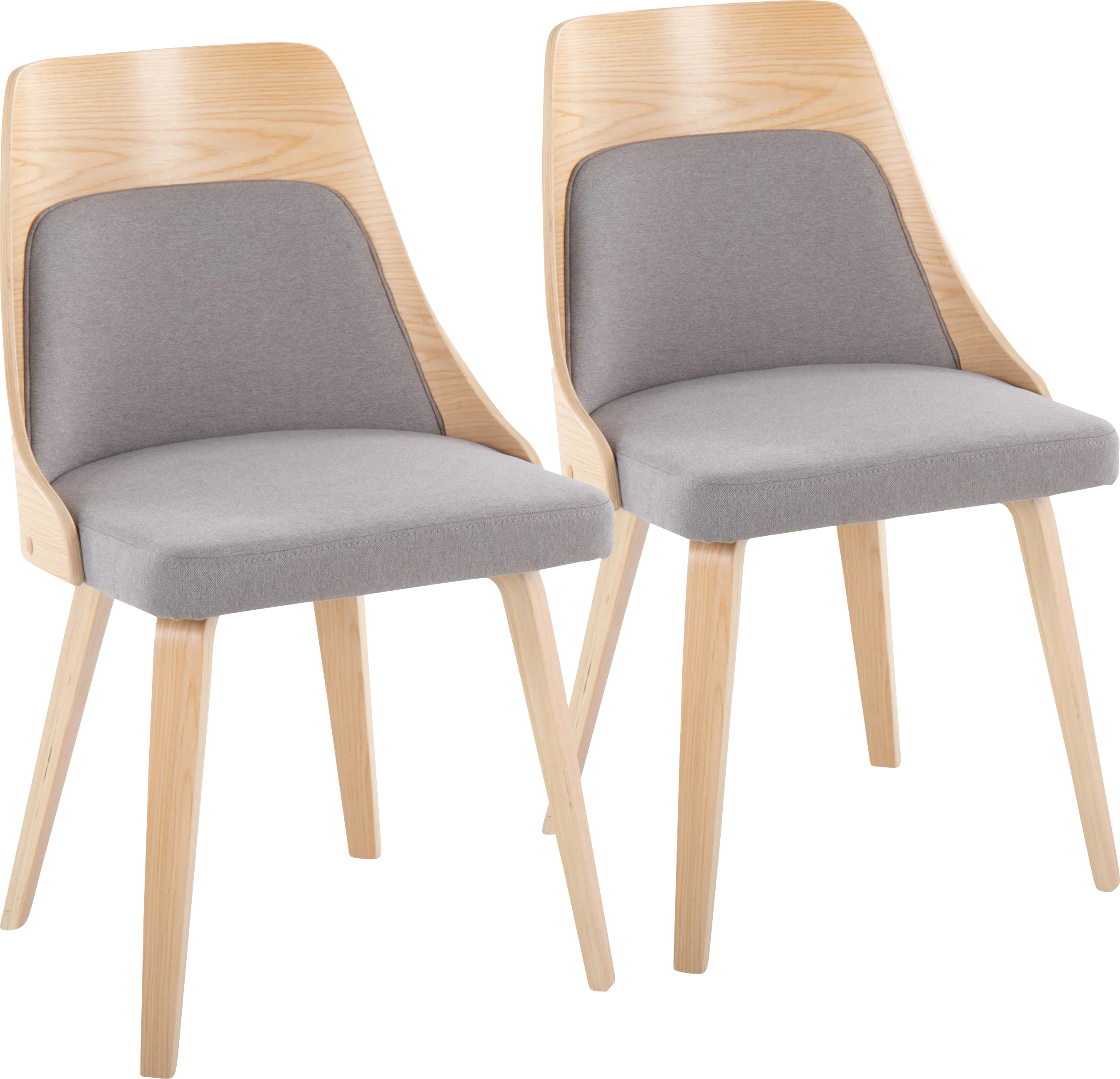 Kirkleigh I Gray Side Chair, Set of 2 - Thumbnail - Image 1