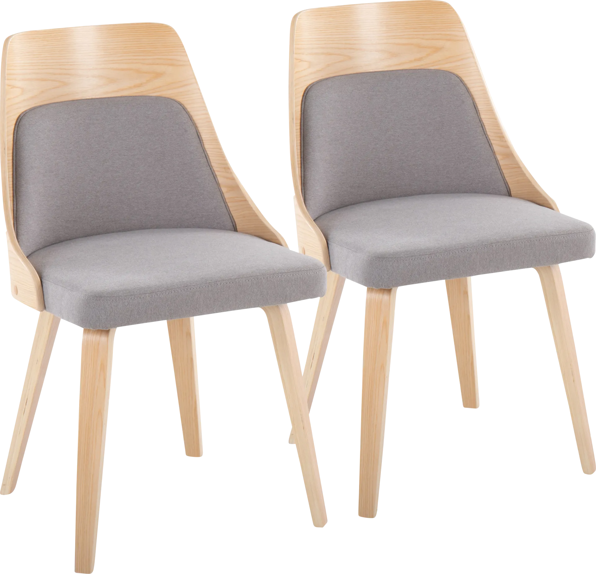 Kirkleigh I Gray Side Chair, Set of 2 - Image 1
