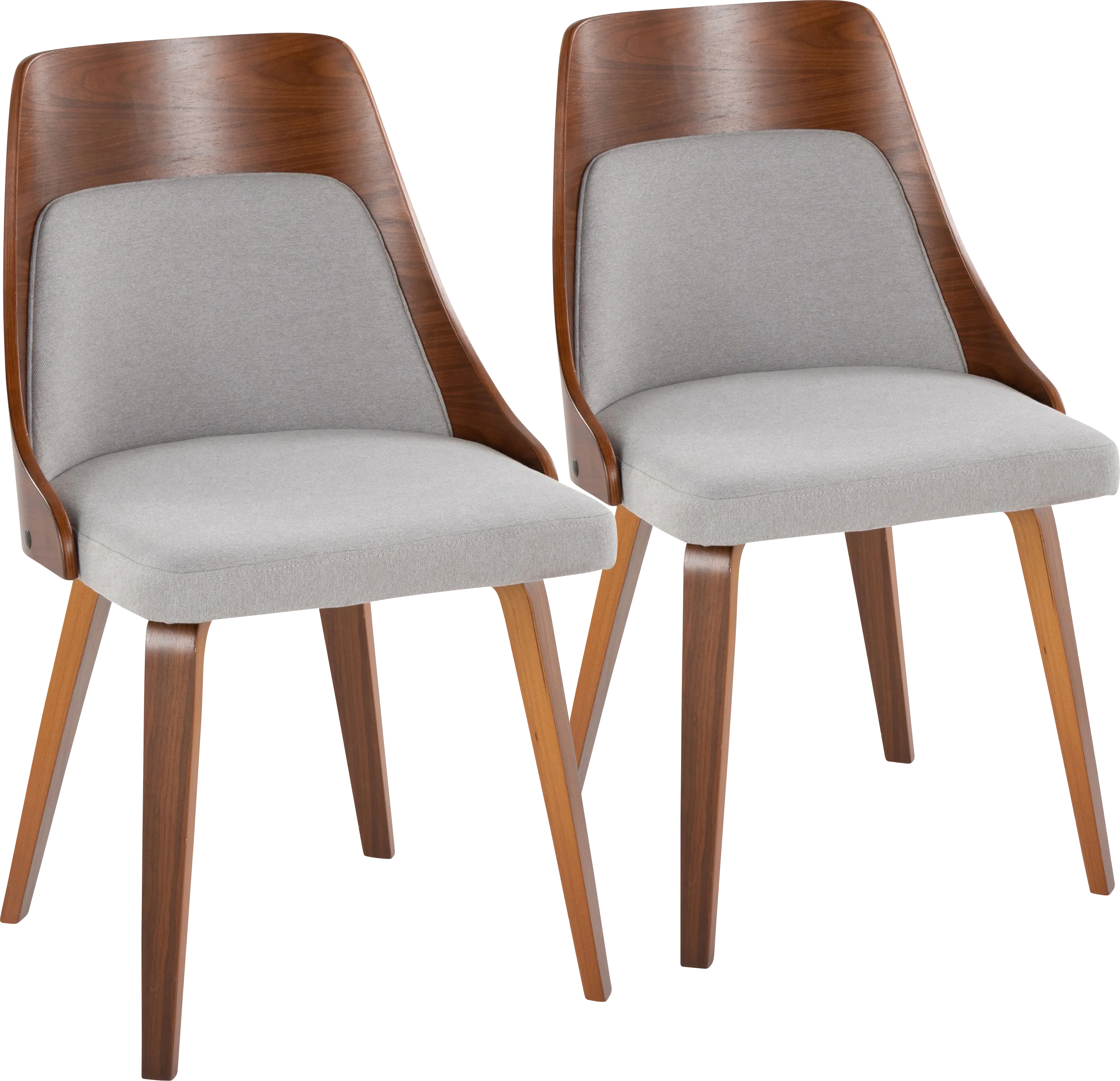 Kirkleigh II Gray Side Chair, Set of 2 - Thumbnail - Image 1