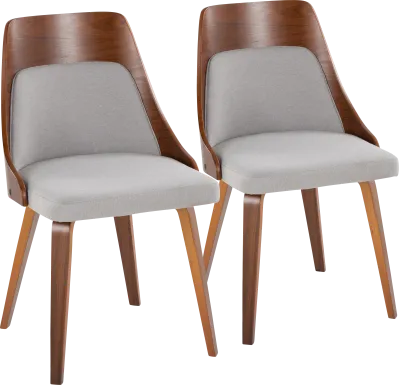 Kirkleigh II Gray Side Chair, Set of 2