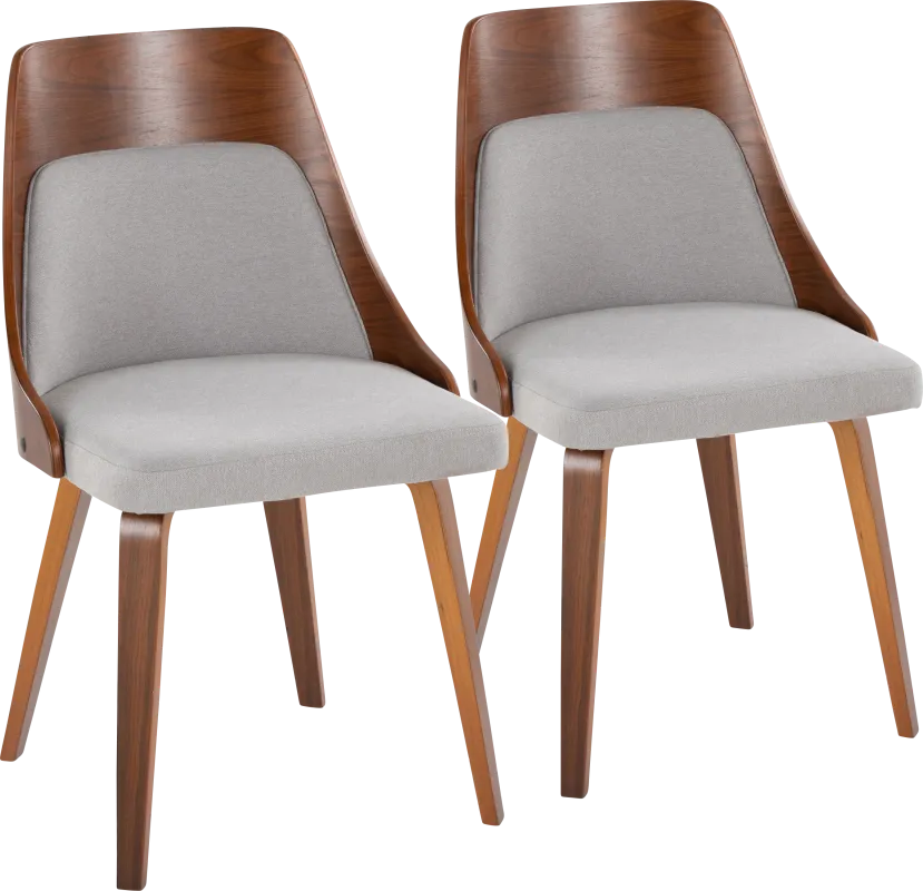 Kirkleigh II Gray Side Chair, Set of 2