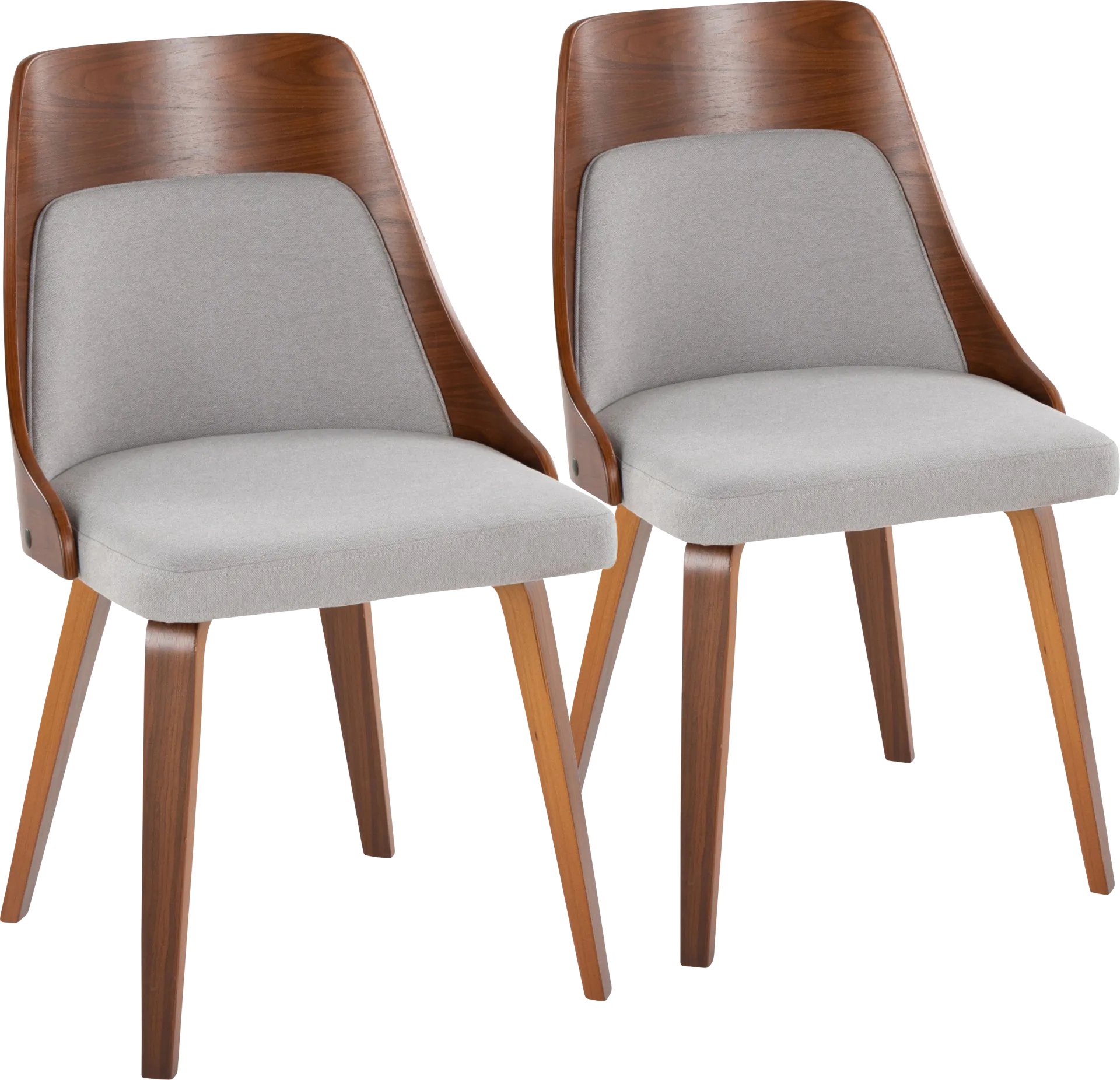 Kirkleigh II Gray Side Chair, Set of 2 - Image 1