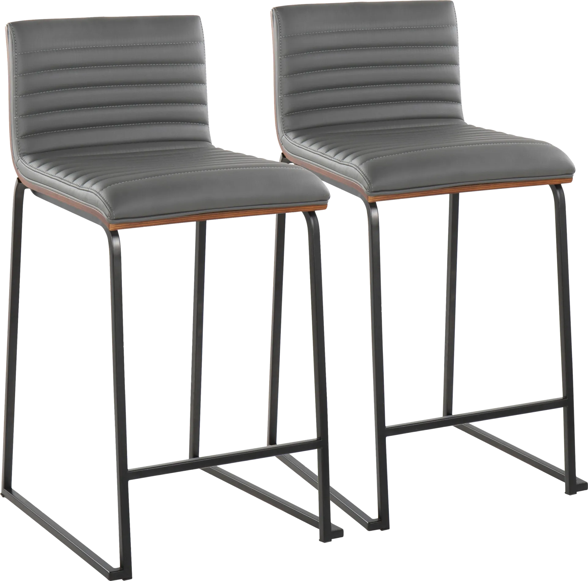 Tatesbrook V Gray Counter Height Stool, Set of 2 - Image 1