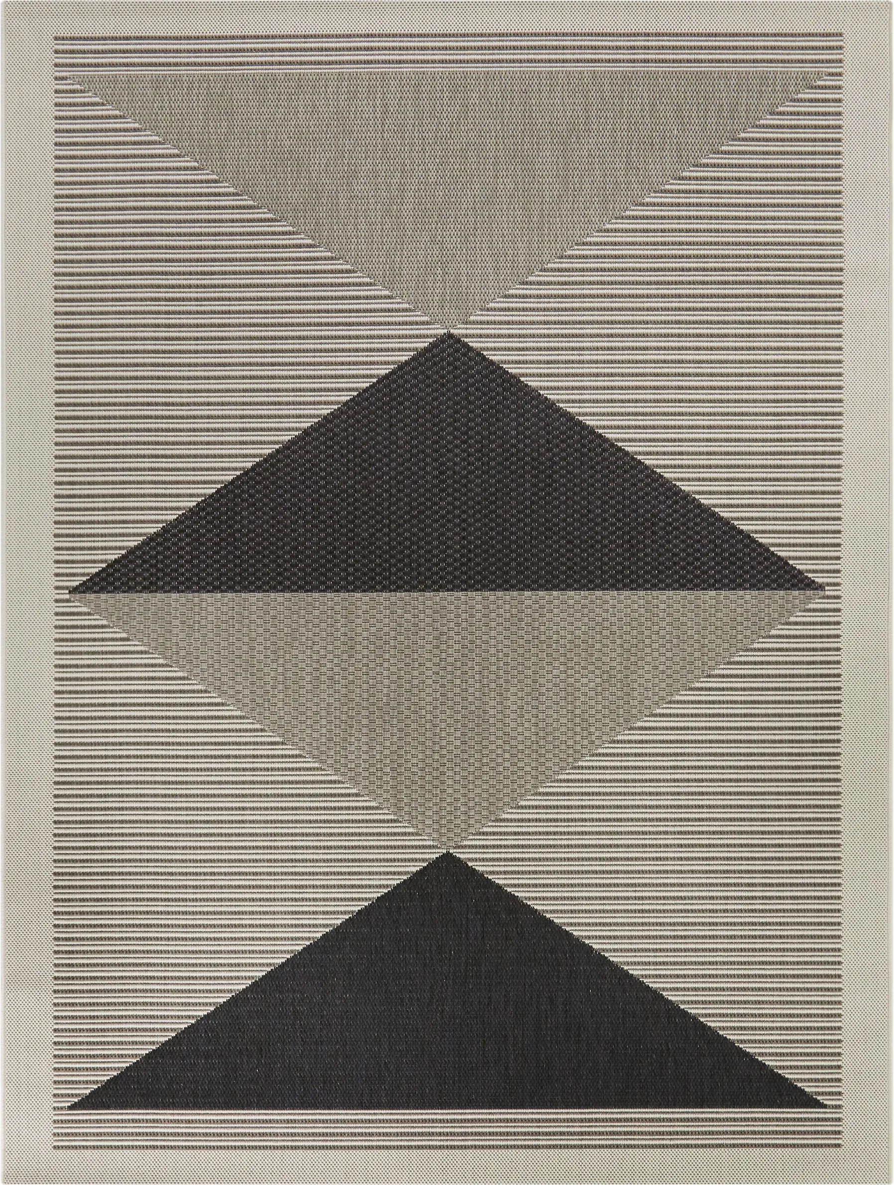 Luxor Tan 7'10 x 10' Indoor/Outdoor Rug - Image 1