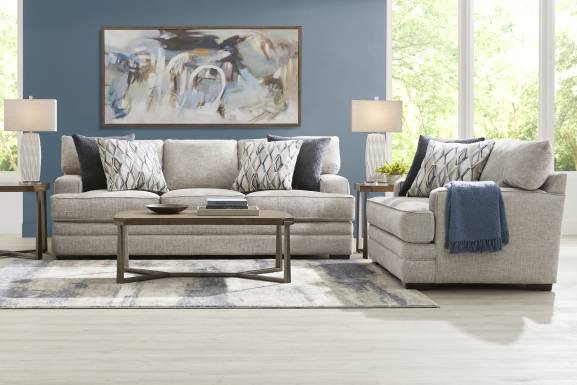 Morgan Falls Gray Sofa