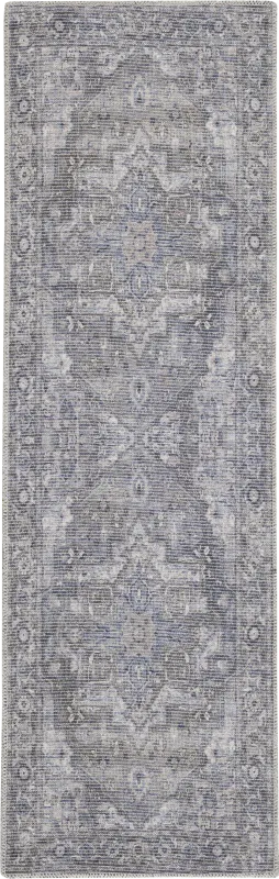 Coleena Gray 2' x 6' Runner Rug