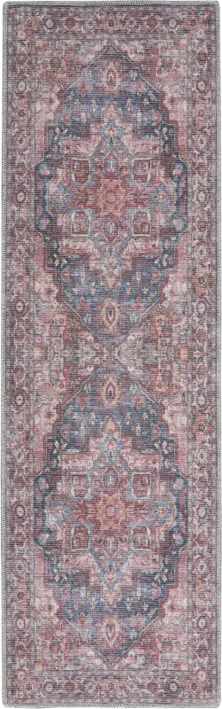 Coleena Multi 2' x 6' Runner Rug
