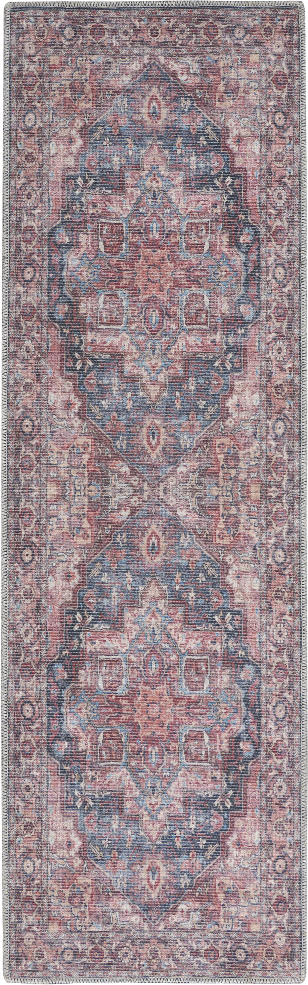 Coleena Multi 2' x 6' Runner Rug - Image 1