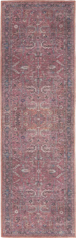Norlena Brick 2' x 6' Runner Rug