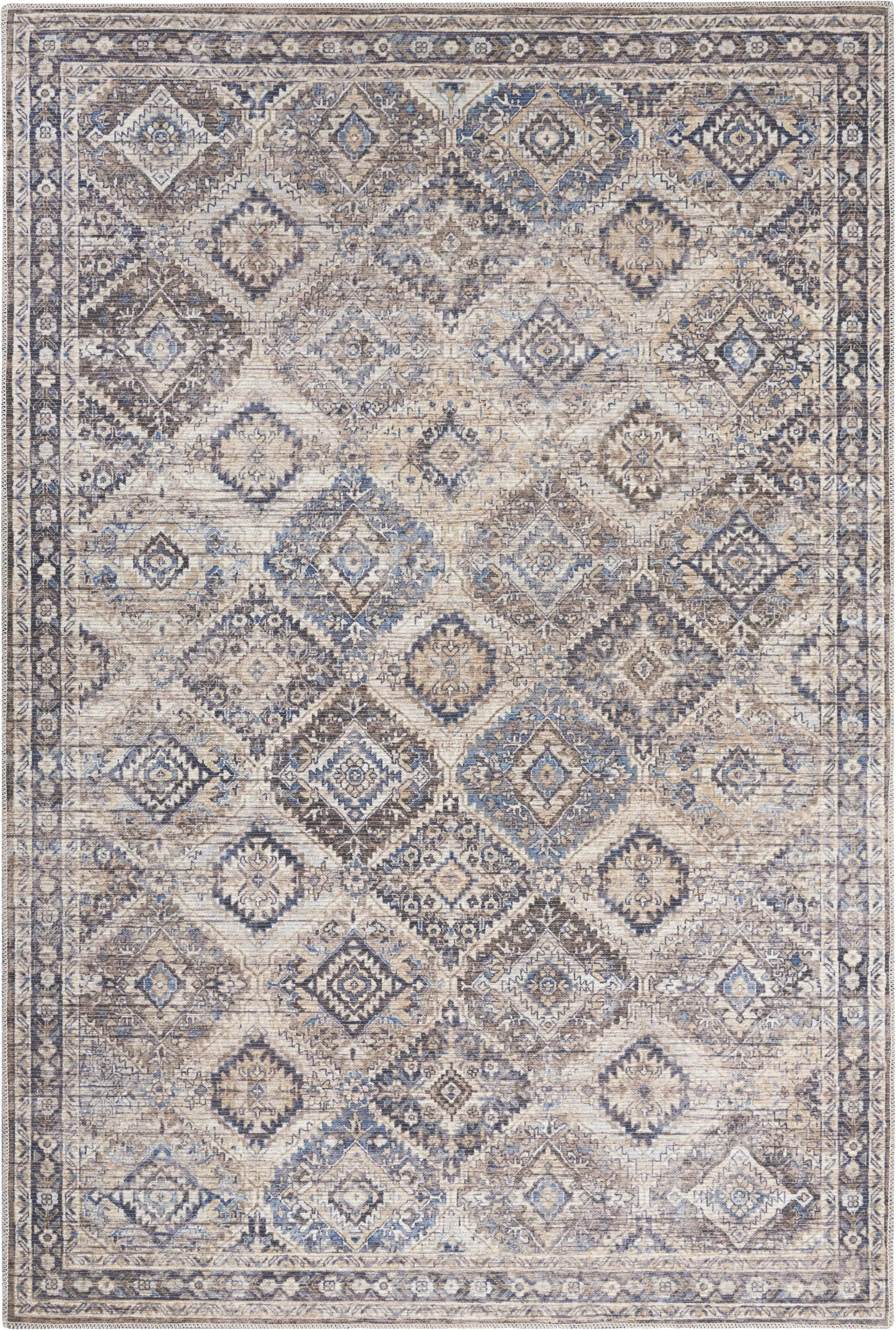 Fayelynn Latte 9'2 x 12' Rug - Thumbnail - Image 1