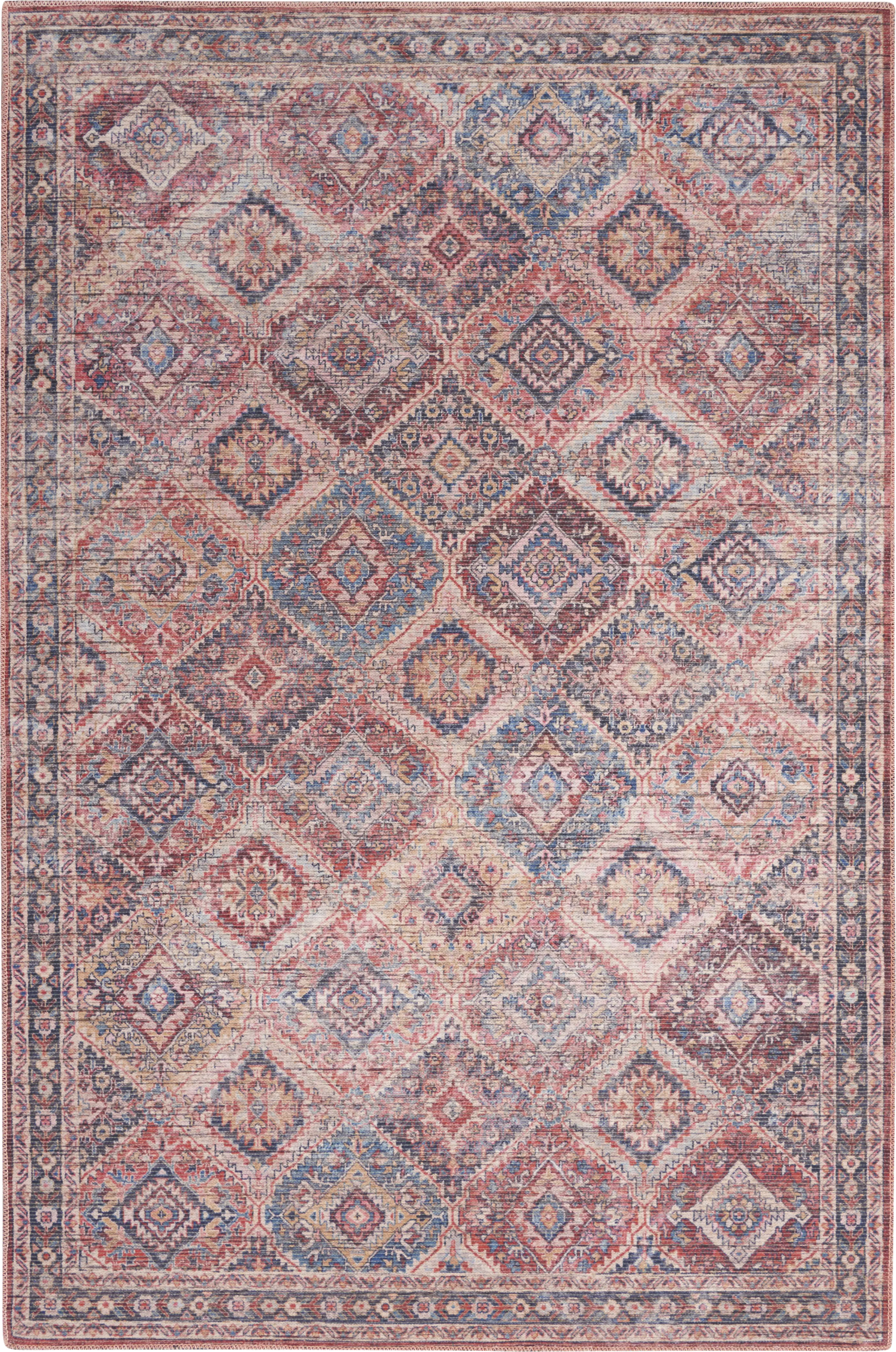 Fayelynn Multi 5'3 x 7'3 Rug - Thumbnail - Image 1