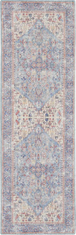 Haleigh Elle Blue 4' x 6' Rug