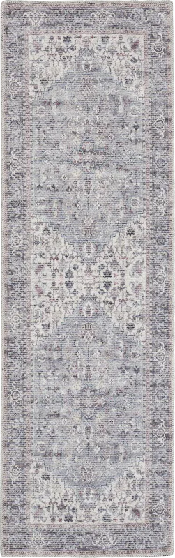 Haleigh Elle Gray 2' x 6' Runner Rug