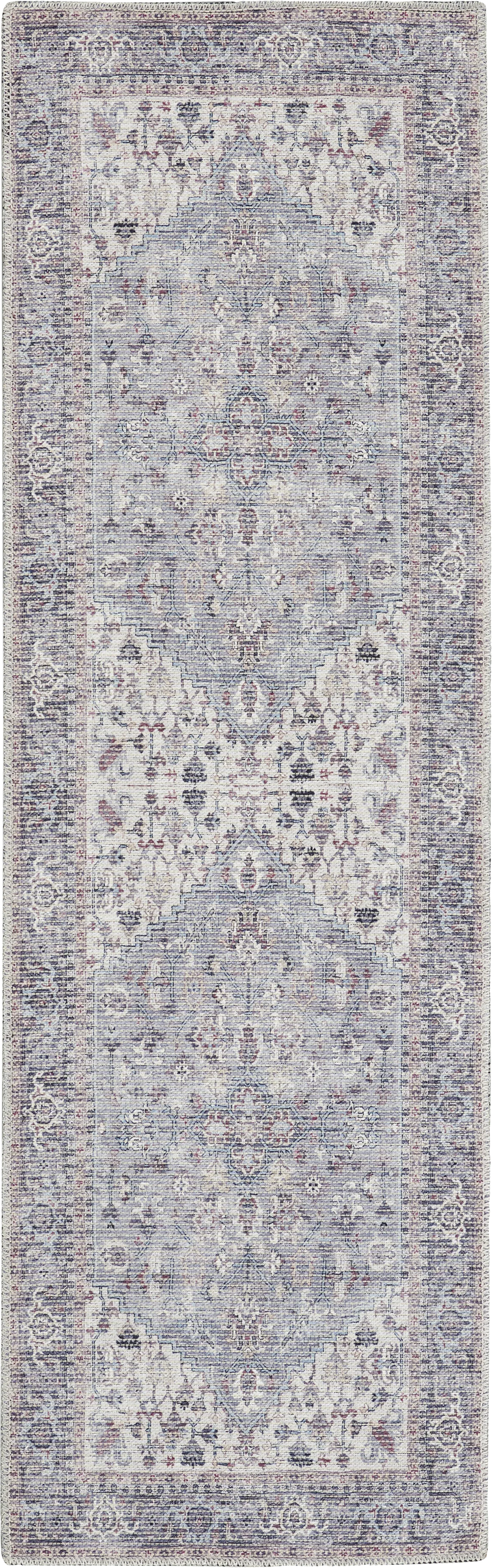 Haleigh Elle Gray 2' x 6' Runner Rug - Image 1