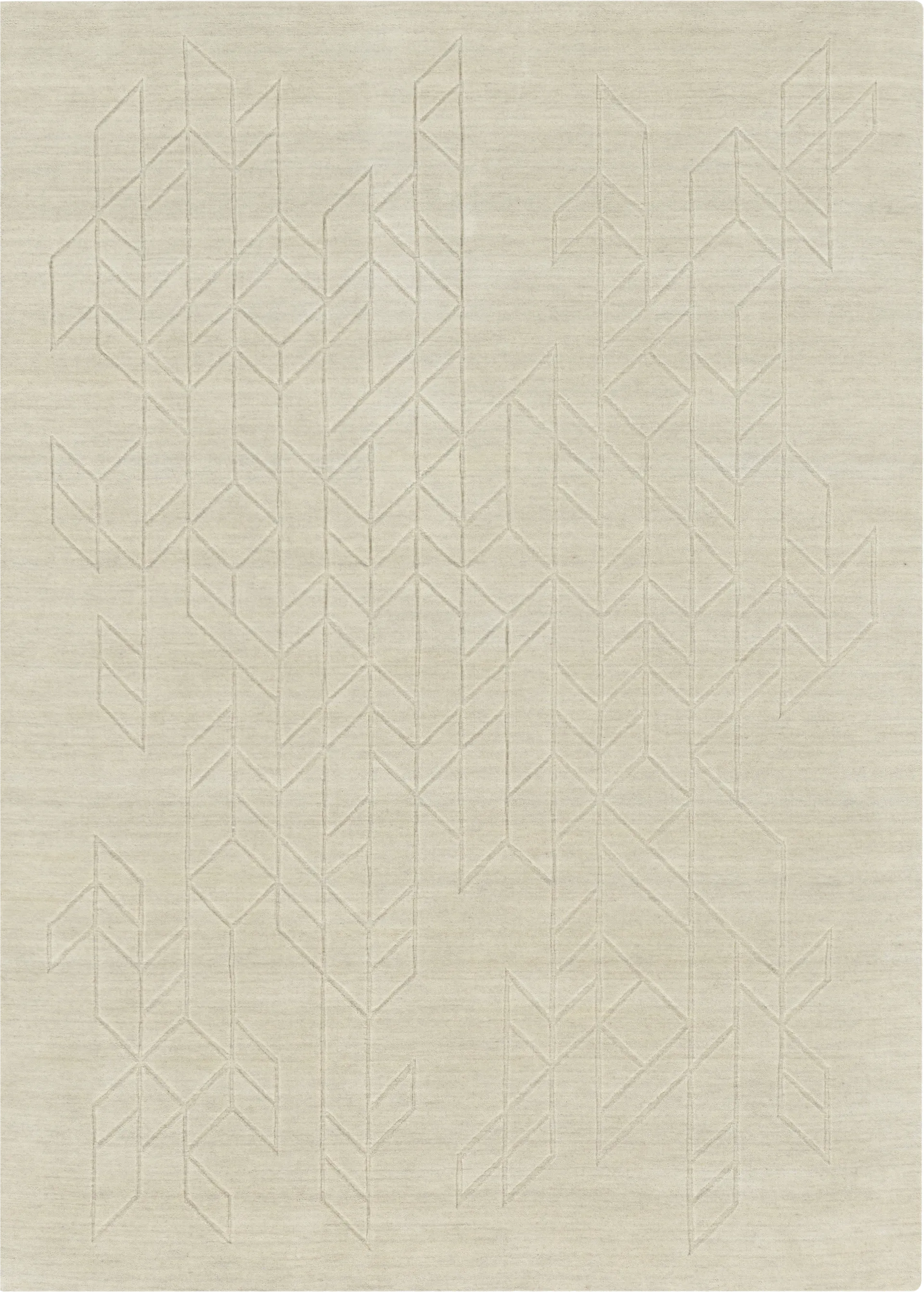 Tupelo Ivory 9'9 x 13'9 Rug - Image 1
