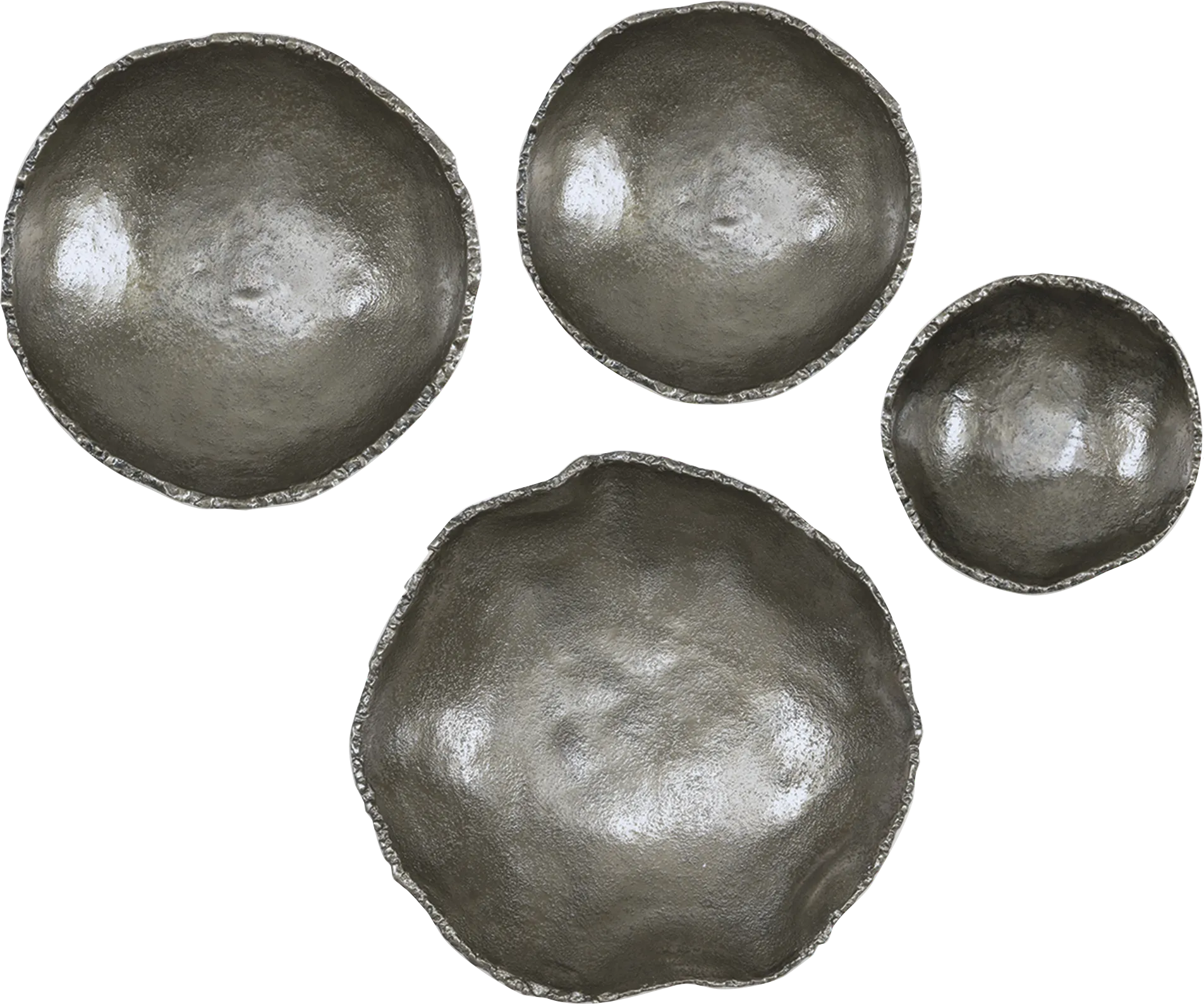 Wunder Nickel Wall Decor, Set of 4