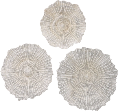 Pacha White Wall Decor, Set of 3