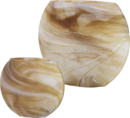 Zillah Brown Vase, Set of 2