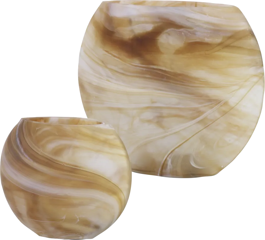 Zillah Brown Vase, Set of 2