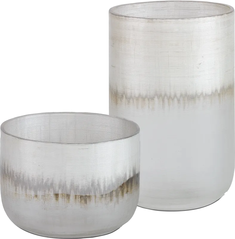 Paxyi Silver Vase, Set of 2