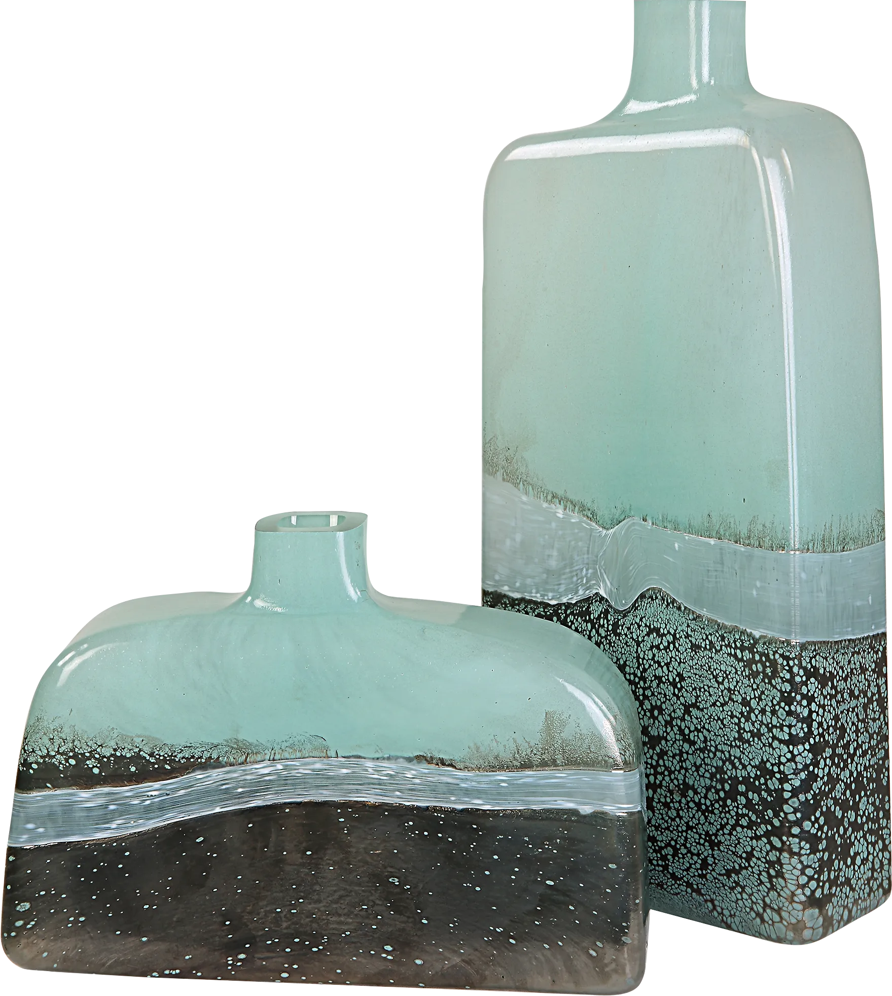 Kenci Blue Vase, Set of 2 - Image 1