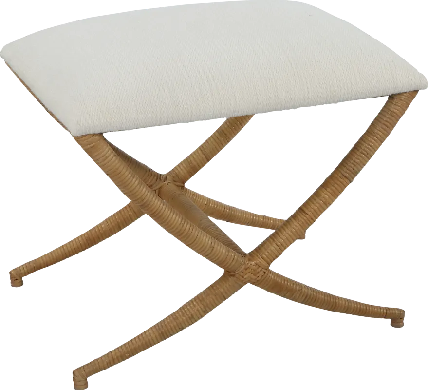 Imbar White Bench