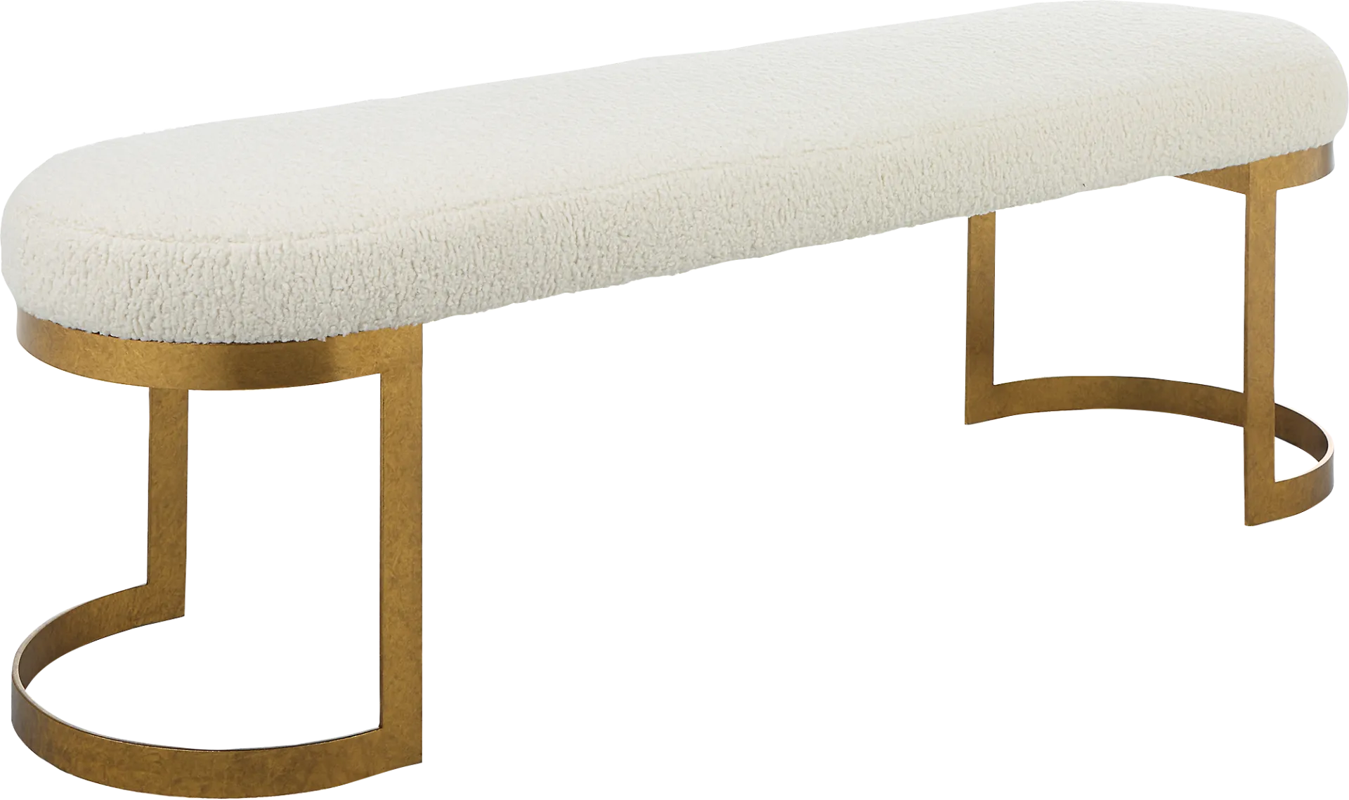 Ikon White Bench - Image 1