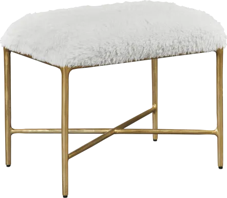 Ciree White Bench