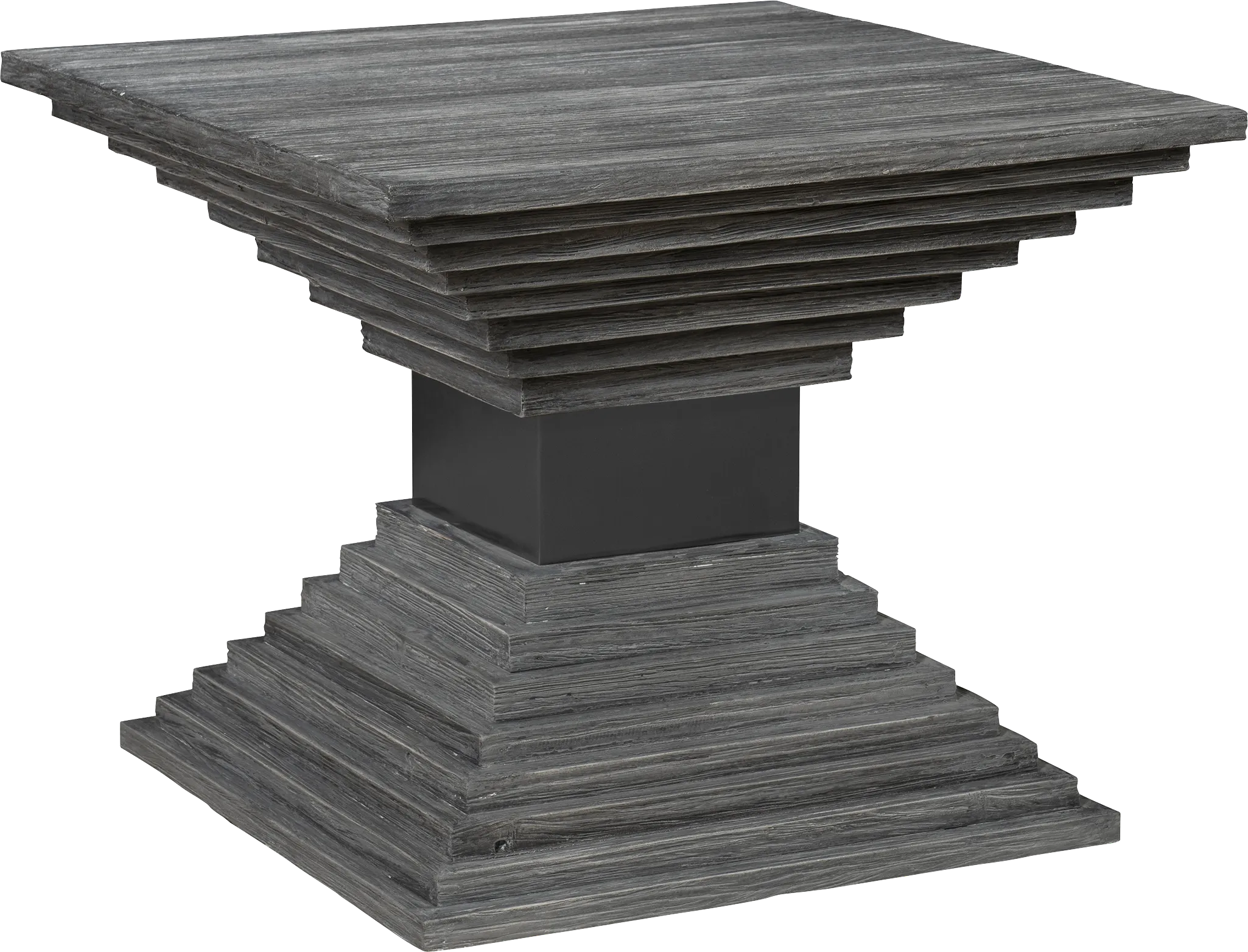 Arank Gray Accent Table
