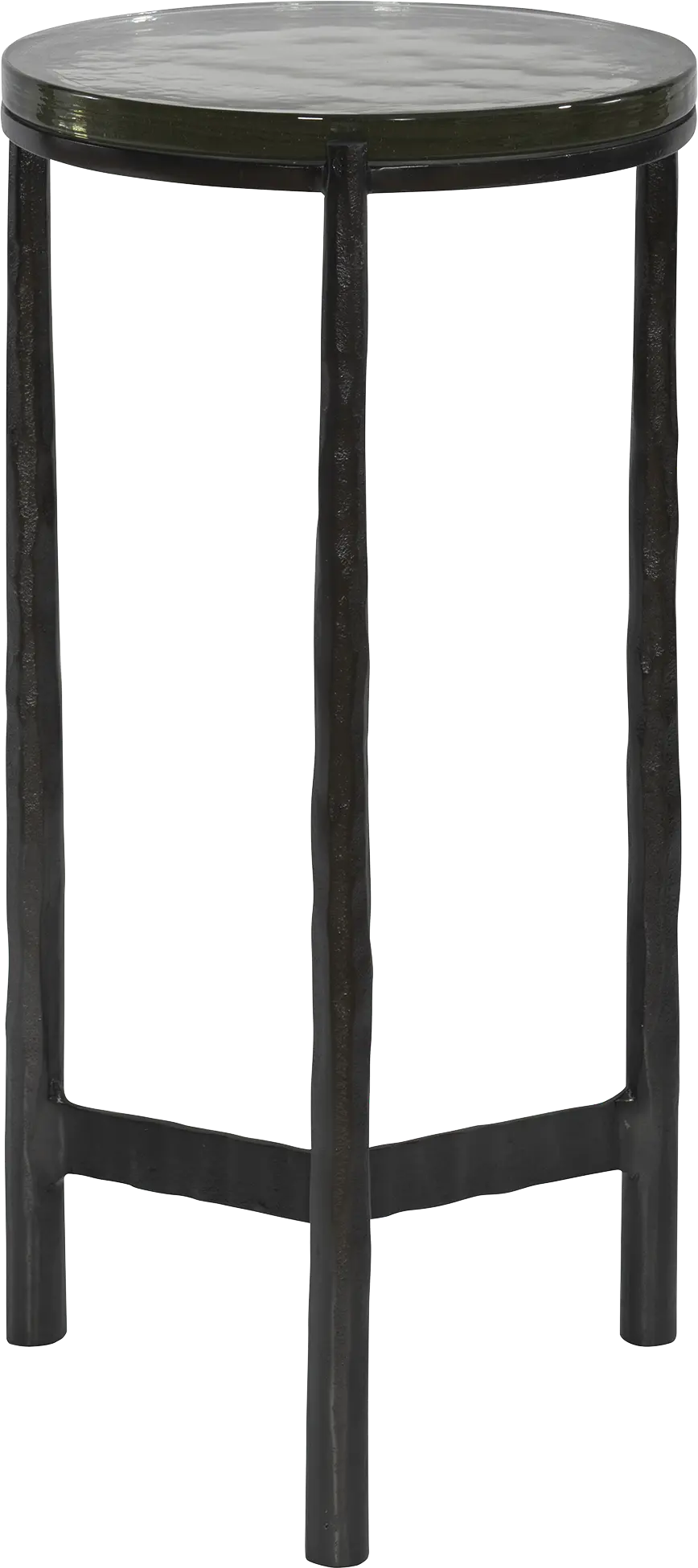 Areg Black Accent Table