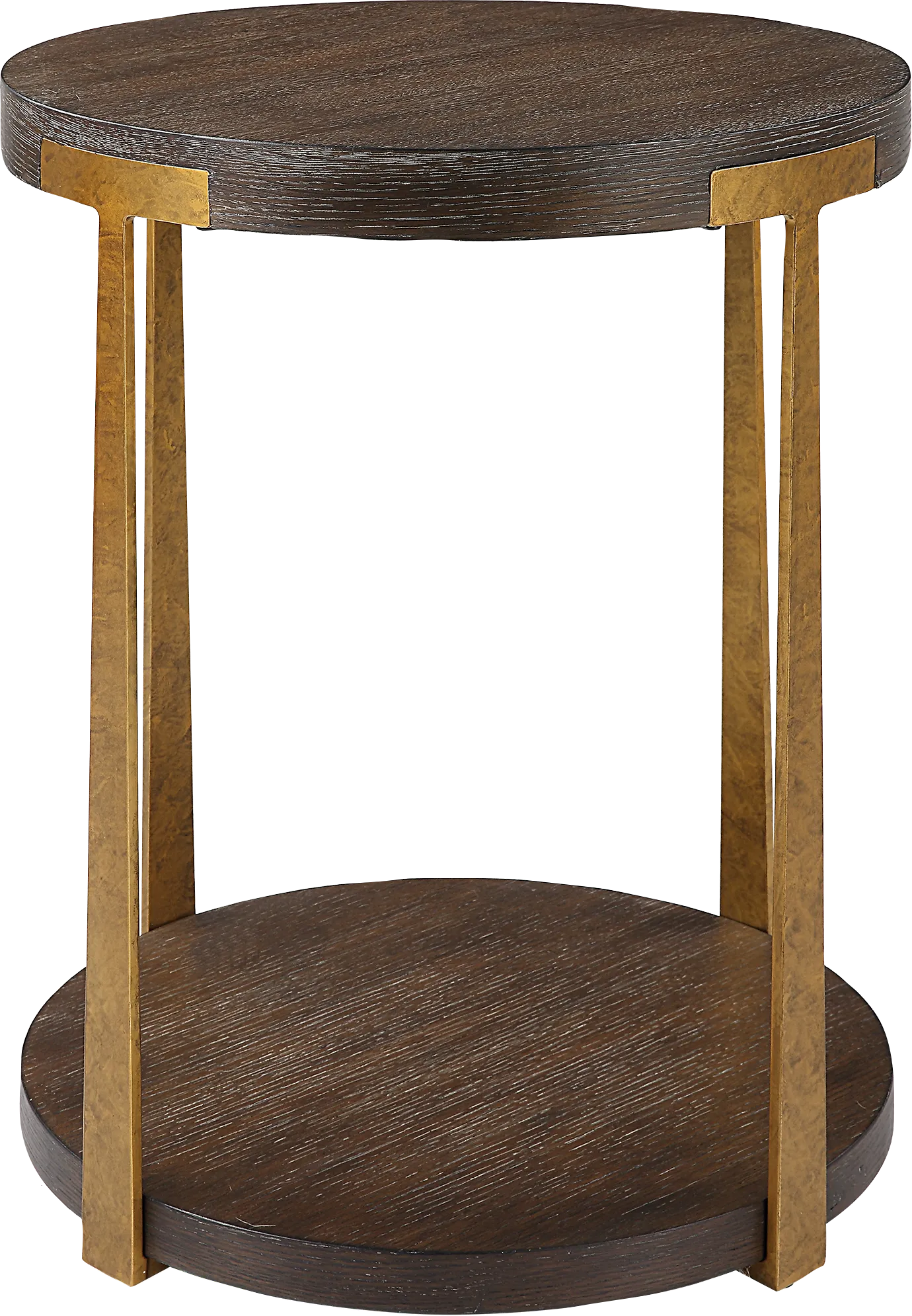 Felge Brown Accent Table - Image 1