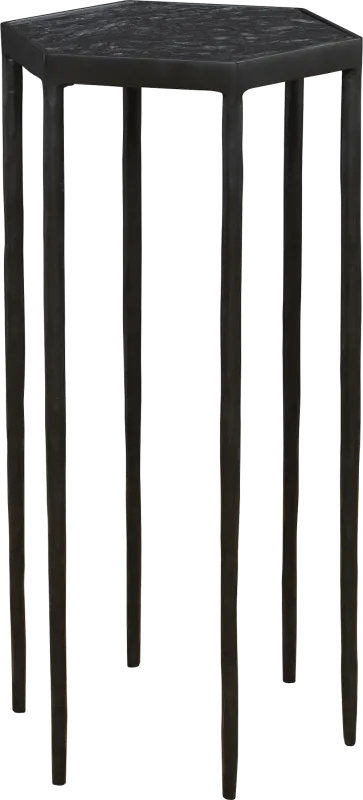 Birba Black Accent Table