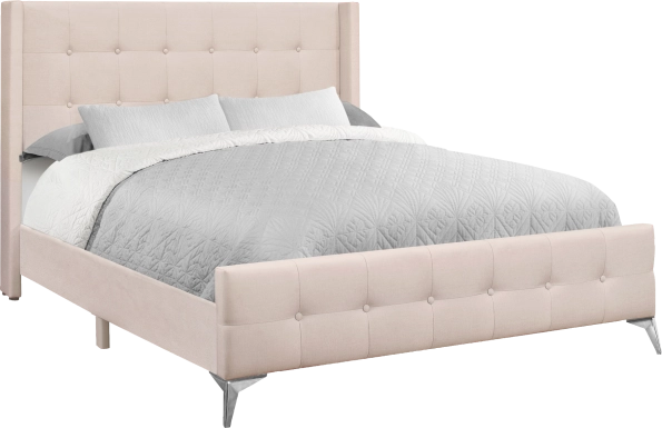 Kittingham Pink Queen Bed