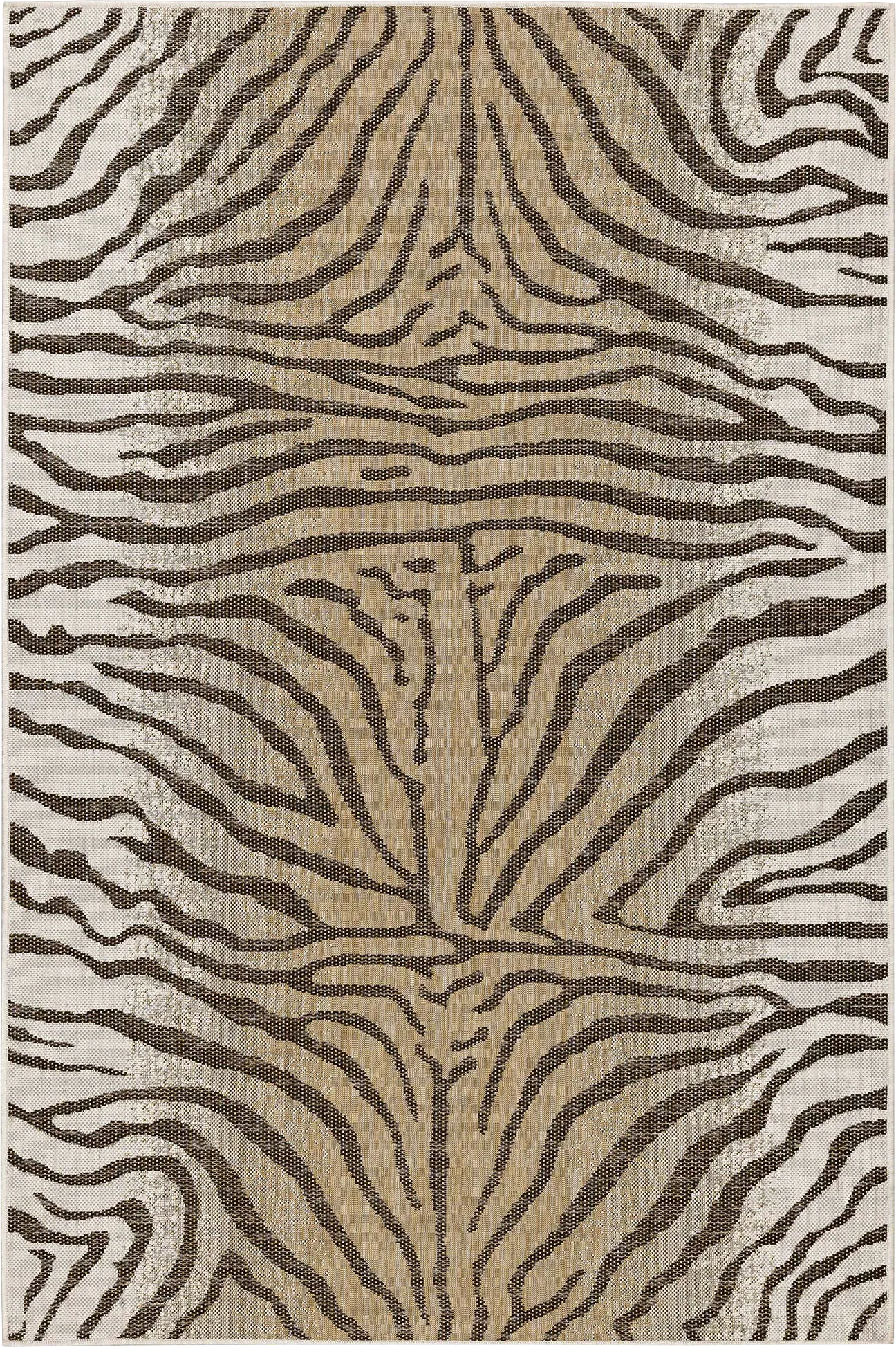 Naibury Beige 6'6 x 9'4 Indoor/Outdoor Rug - Image 1
