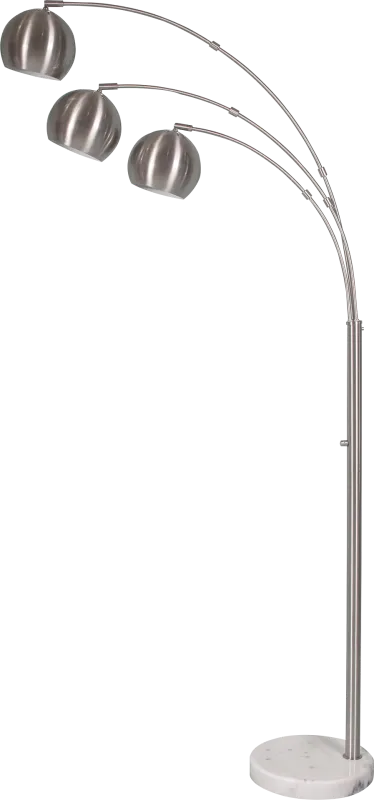 Tynliea Silver Floor Lamp