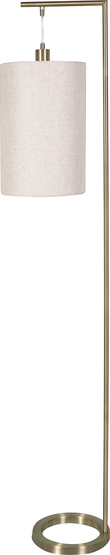 Altura Gate Brass Floor Lamp - Image 1