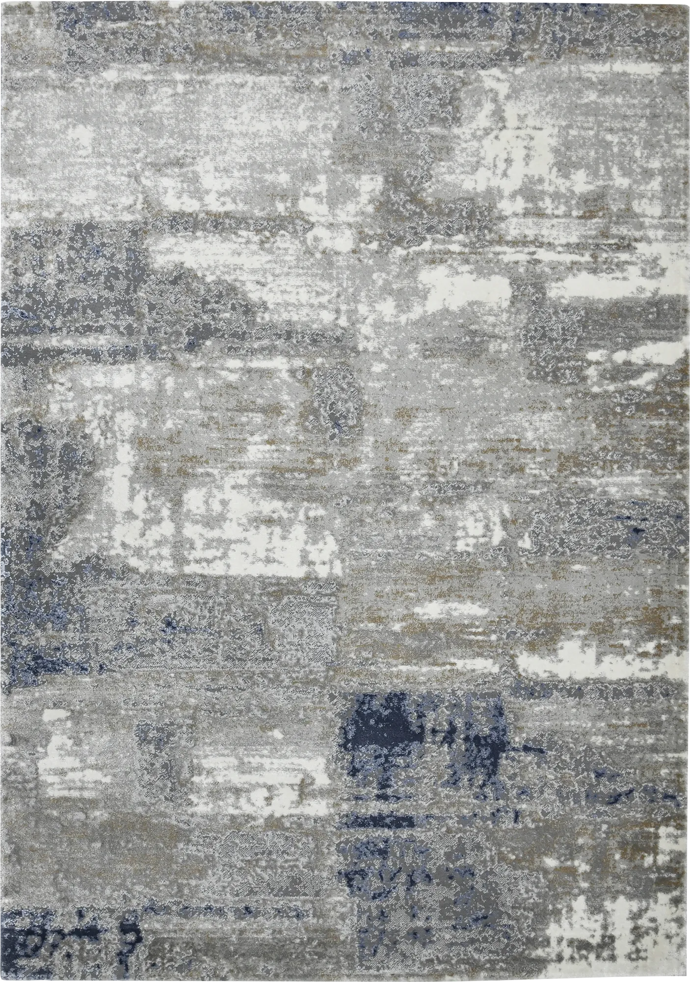 Lohash Gray/Blue 5'3 x 7'9 Rug - Image 1