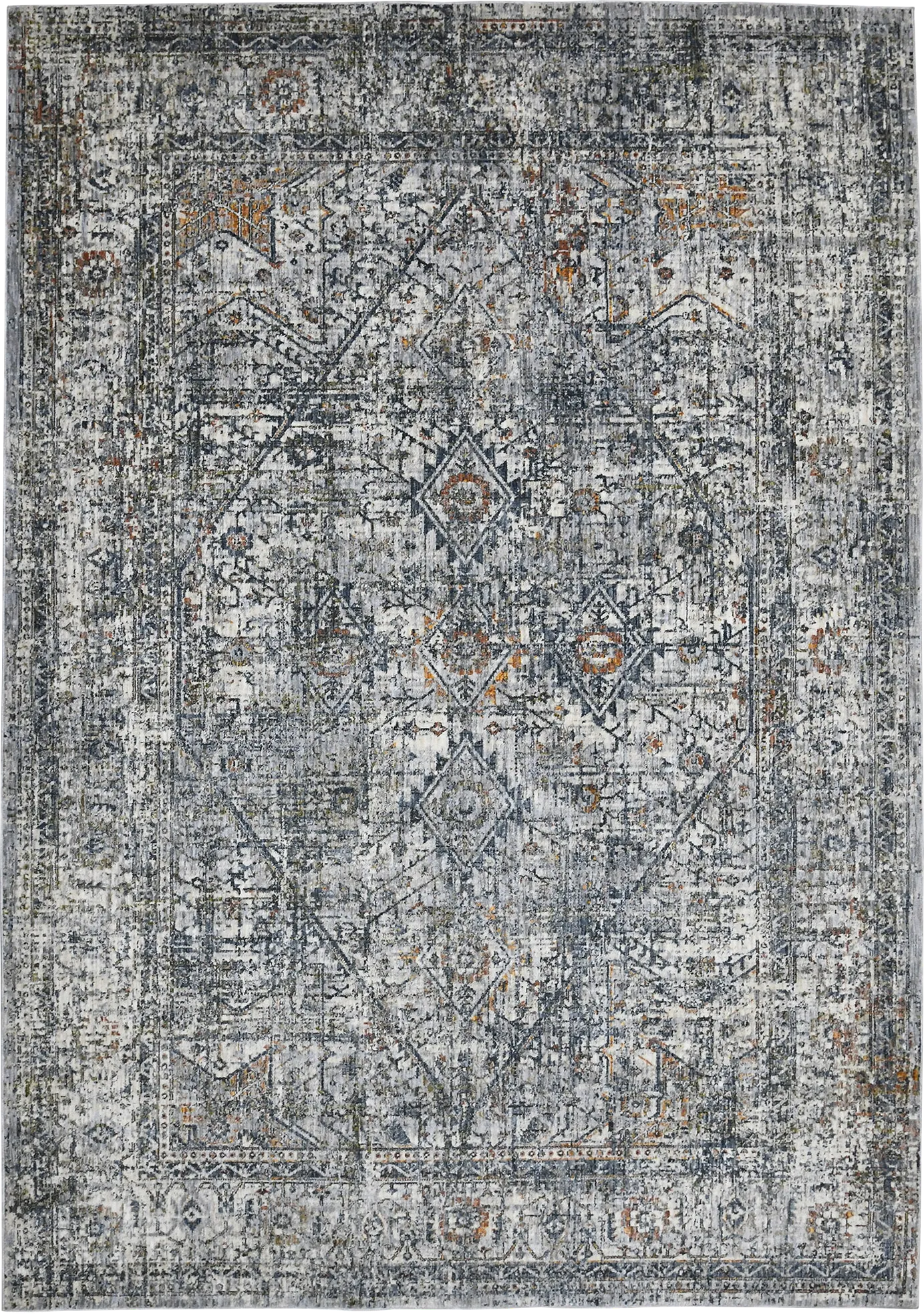 Utaler Gray/Ivory 7'10 x 9'10 Rug - Image 1